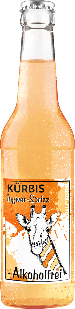 Kürbis Ingwer-Sprizz ALKOHOLFREI 0,275 L
