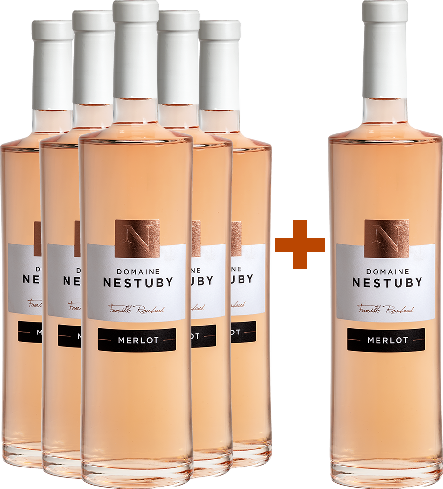5+1 Paket Cuvée Merlot Rosé Var IGP