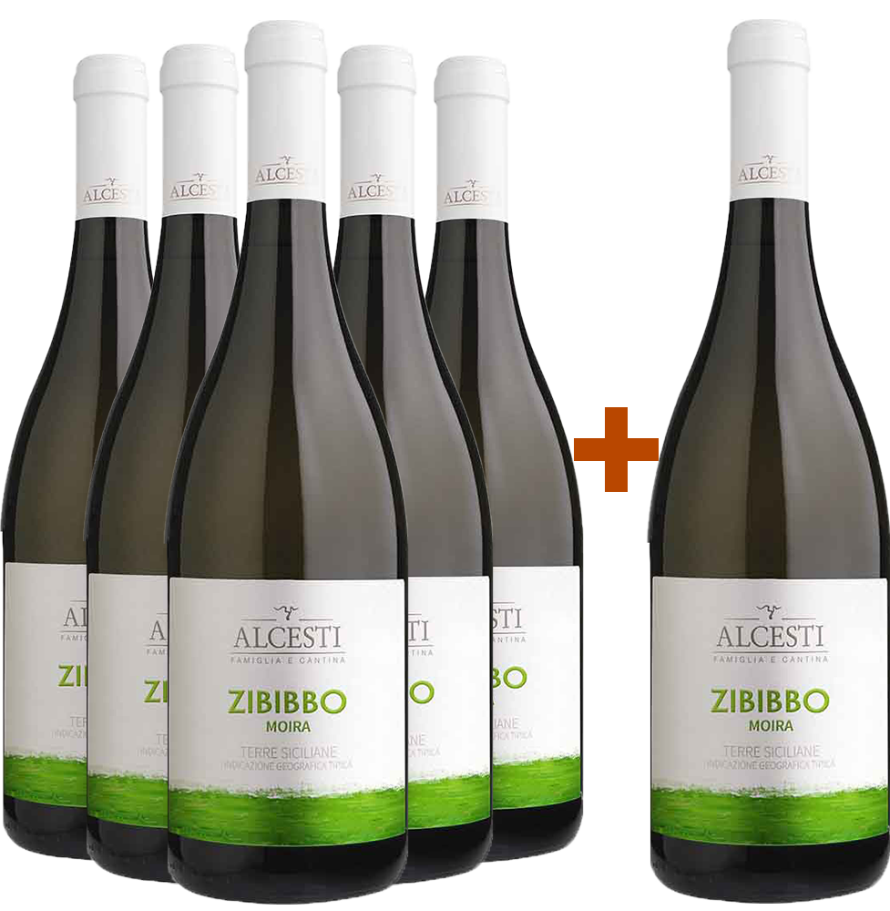 5+1 Moira Zibibbo Terre Siciliane IGP BIO