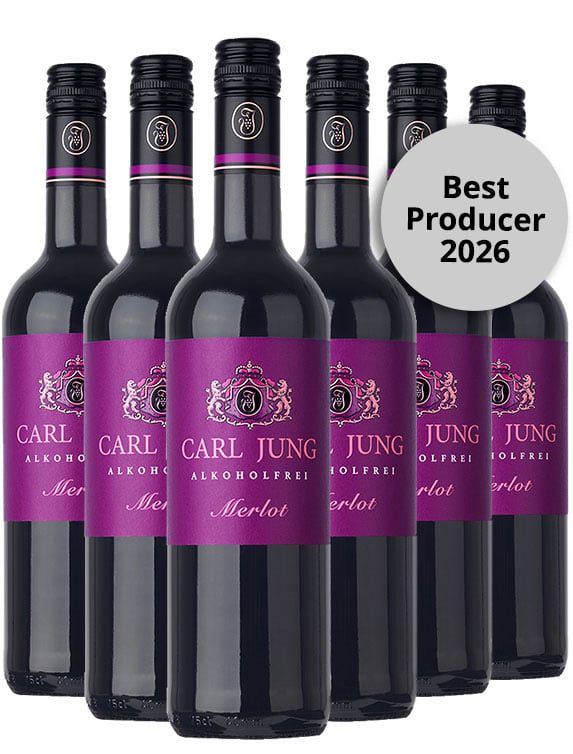 Merlot Entalkoholisierter Wein (6 Flaschen)