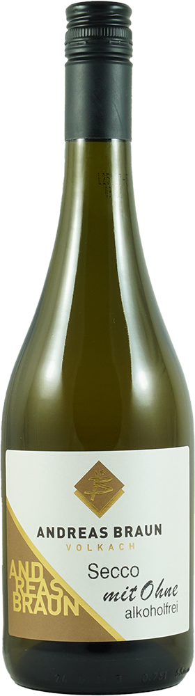 SECCO mit Ohne alkoholfrei