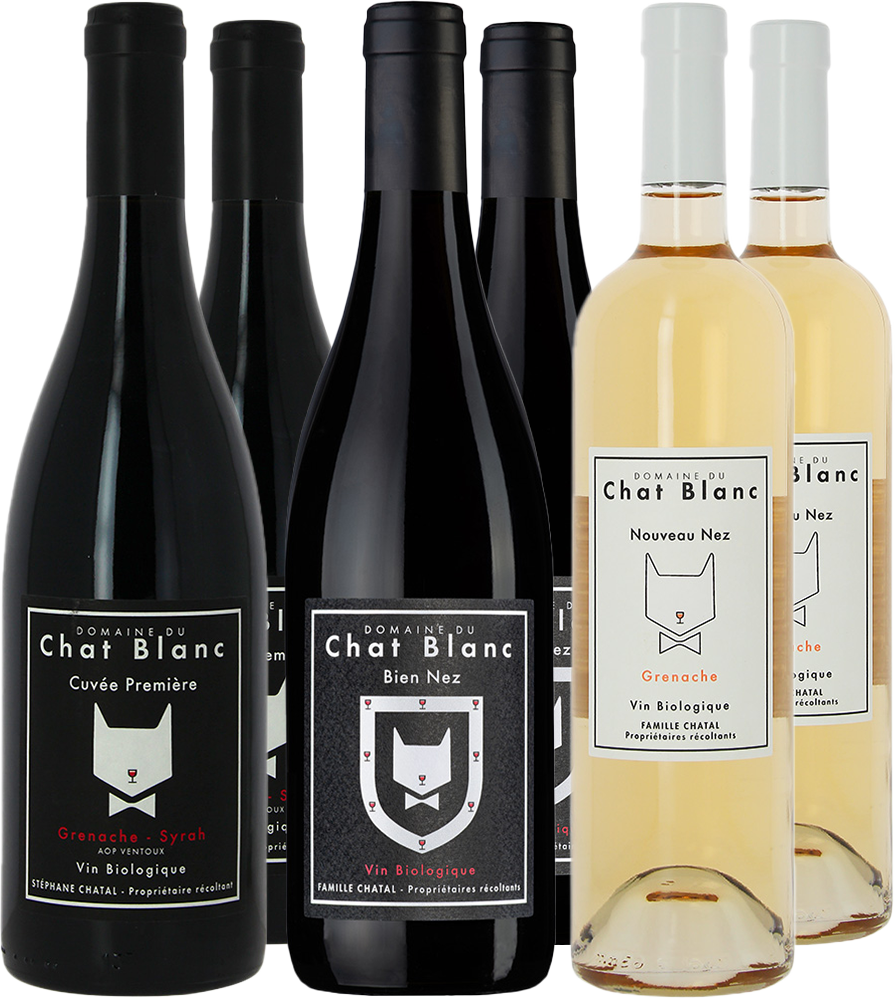 Kennenlern-Paket Domaine du Chat Blanc BIO