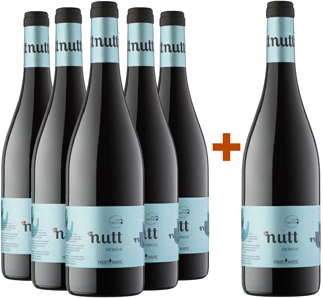 5+1 Aktionspaket Nutt Grenache Montsant DO BIO