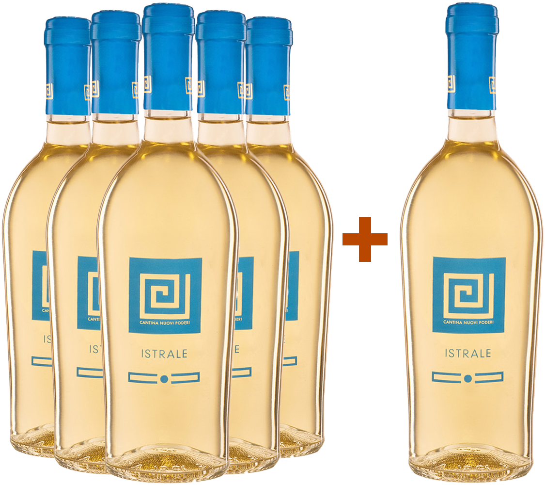 5+1 Paket Istrale Etichetta Blu Vermentino di Sardegna DOC