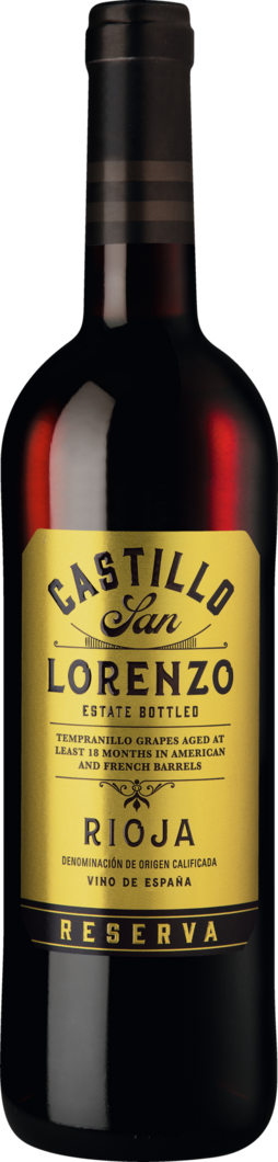 2018 Castillo San Lorenzo Rioja Reserva