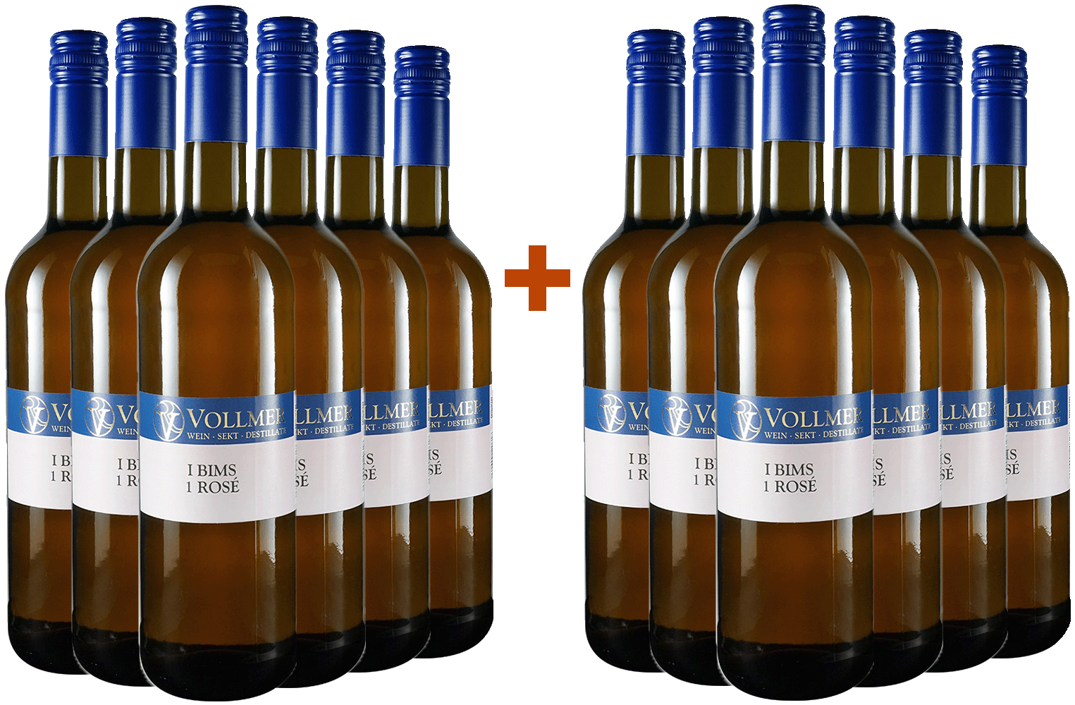 6+6 Paket I Bims 1 Rosé halbtrocken