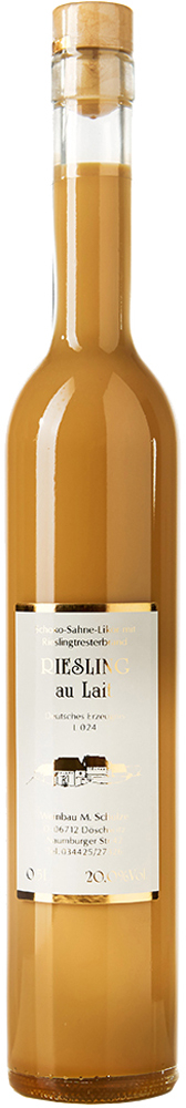 Schoko Sahnelikör vom Riesling Tresterbrand 0,5 L