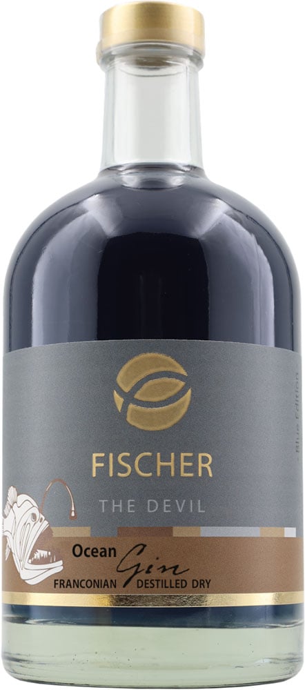 Gin Ocean Franconian Destilled Dry (Blauer Gin) 0,5 L