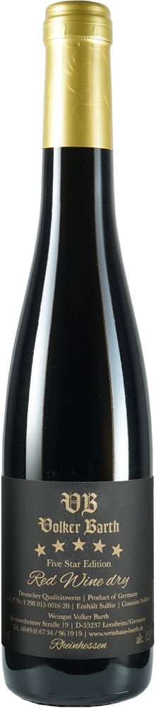 Five Star Red, dry 0,375 L