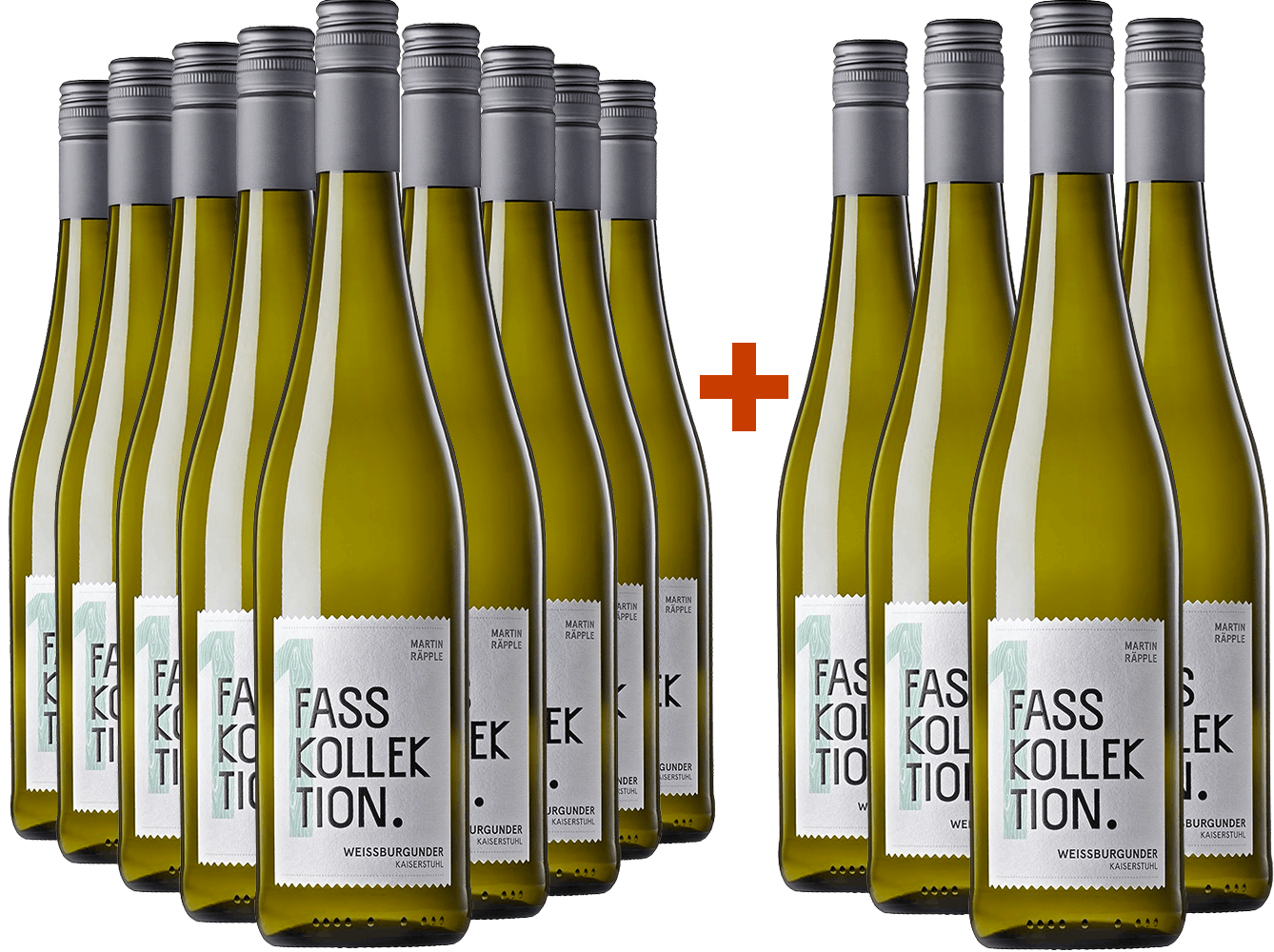 8+4 Paket Kaiserstuhl Weissburgunder trocken