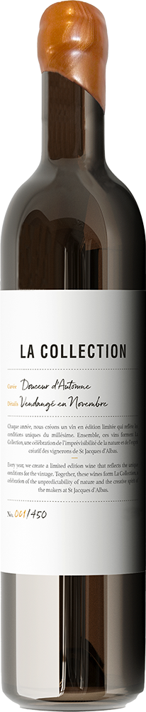 2023 LA COLLECTION BLANC - DOUCEUR D'AUTOMNE BIO 0,5 L