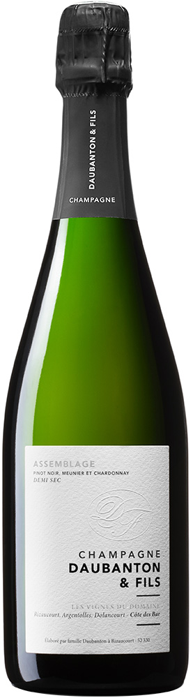 Champagne Assemblage demi-sec "Les Vignes du Domaine"