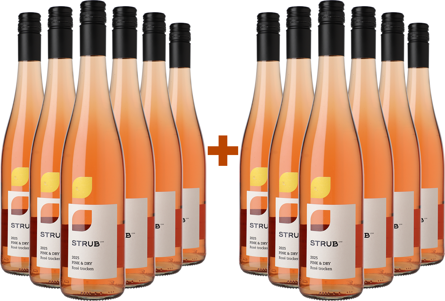 6+6 Paket Pink & Dry Rosé
