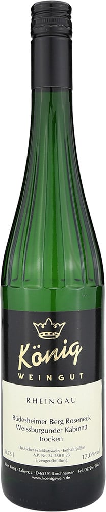 2024 Rüdesheimer Berg Roseneck Weißburgunder Kabinett