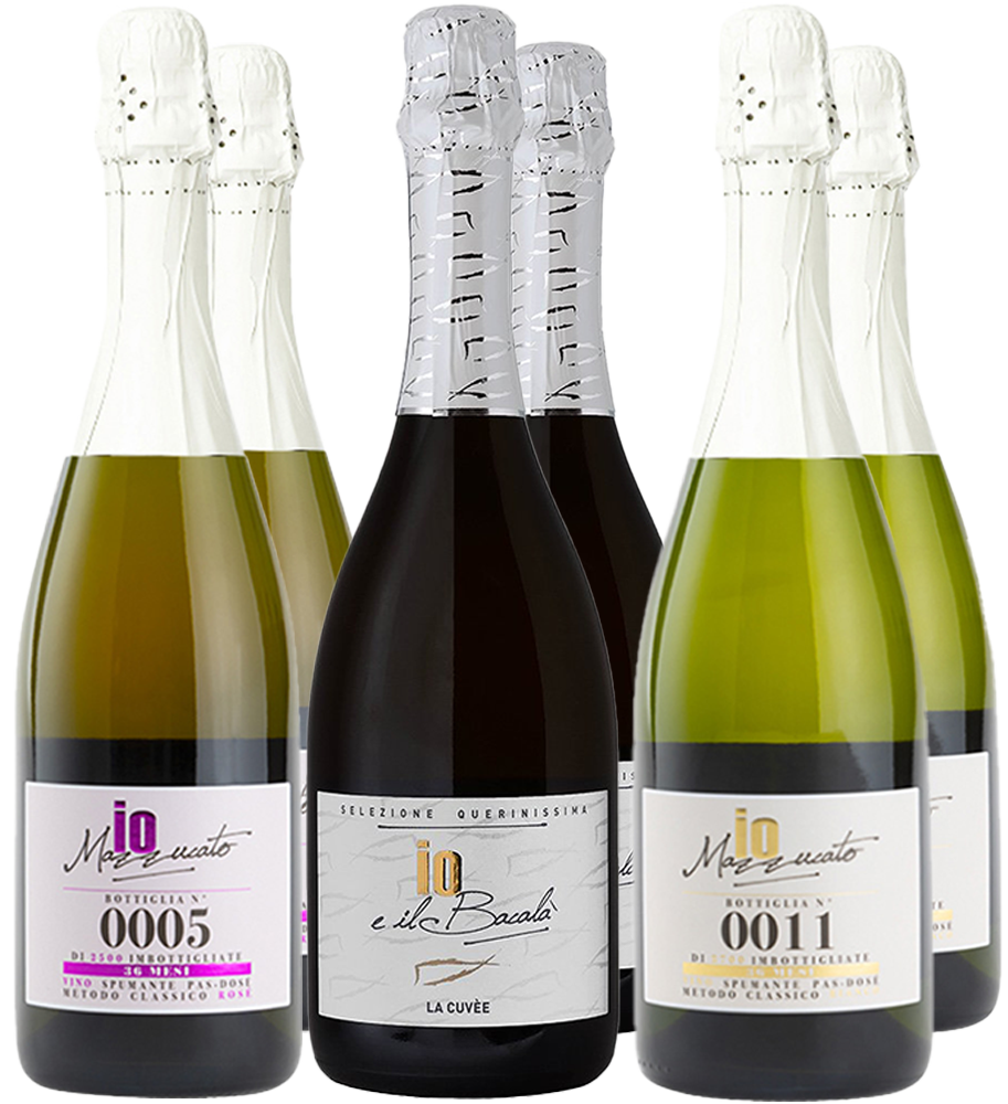 Io Mazzucato Schaumwein-Paket