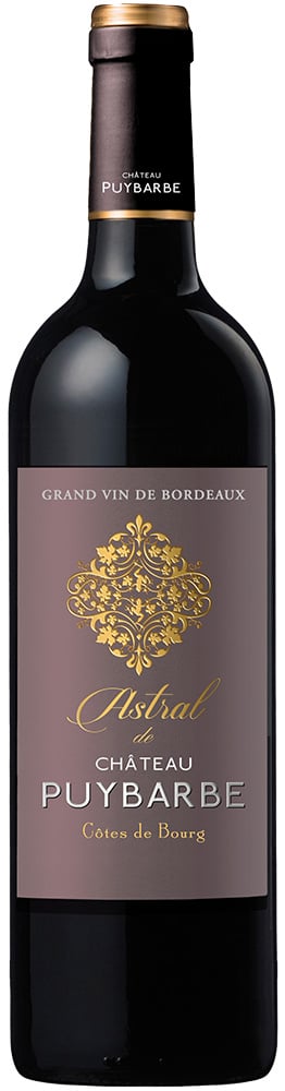 2020 "Astral de Château Puybarbe" Côtes de Bourg AOP