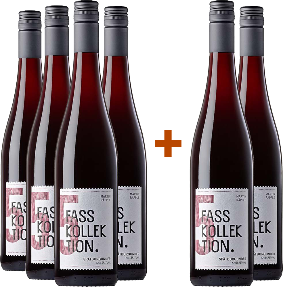 4+2 Paket Kaiserstuhl Spätburgunder trocken