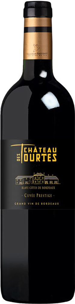 2019 Château des Tourtes Cuvée Prestige Rouge Côtes de Bordeaux Blaye AOP