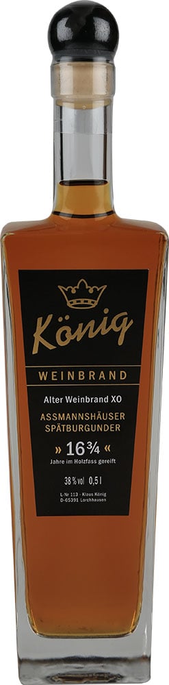 Königs Alter Assmannshäuser Spätburgunder Weinbrand 0,5 L