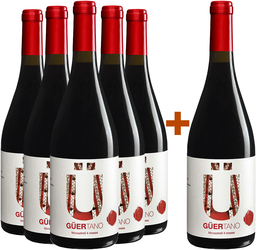 5+1 Aktionspaket Güertano Tinto Monastrell Jumilla DO