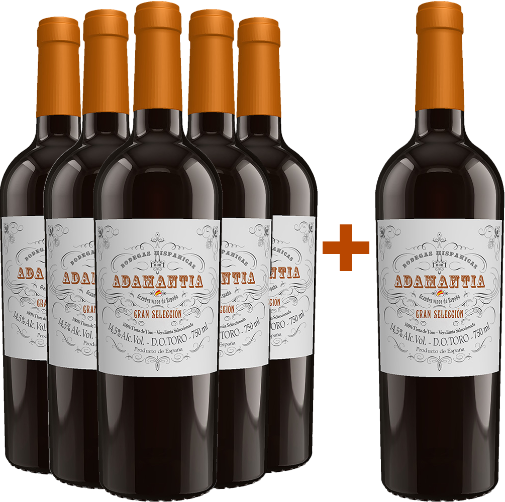 5+1 Aktionspaket Adamantia Gran Selección Toro DO