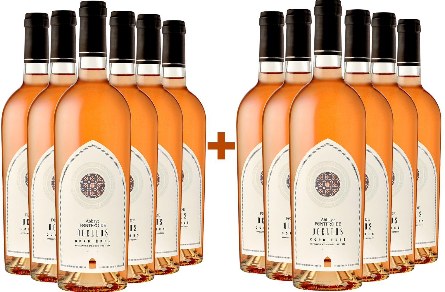 6+6 Paket Cuvée "Ocellus" Rosé Corbières AOP trocken