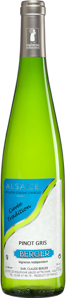 2022 Pinot gris Cuvée "Tradition" Alsace AOP