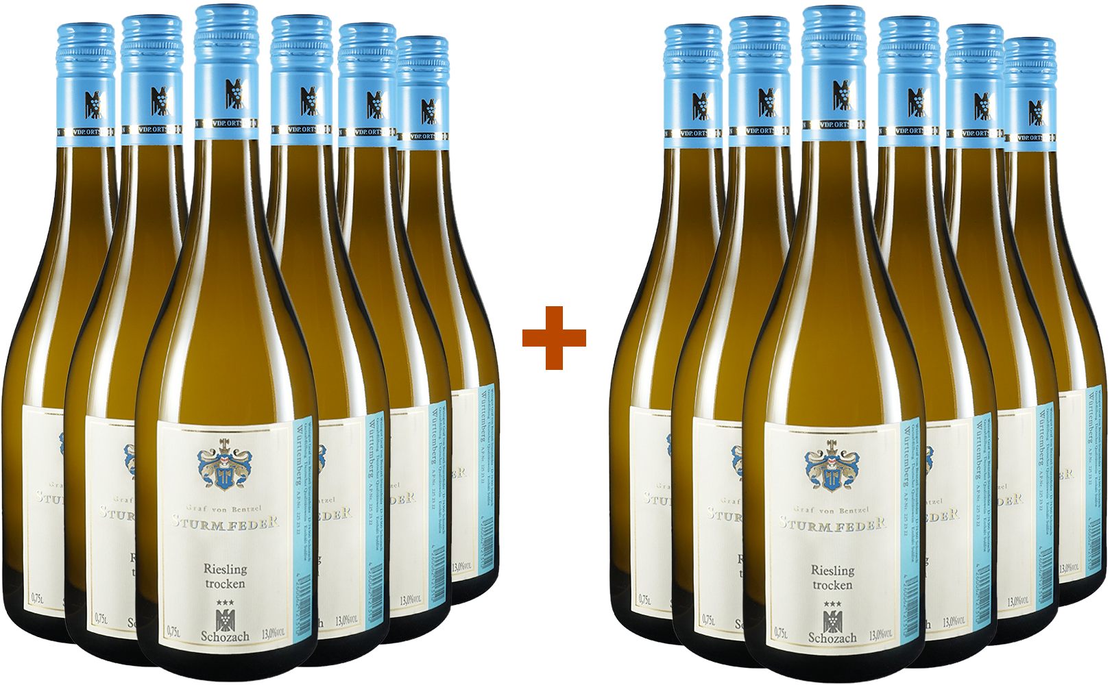 6+6 Paket Schozach Riesling ***